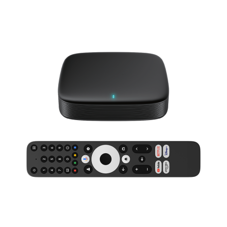 MAG555 IPTV Box Google TV™ 4K HDR – Streaming Device by Infomir