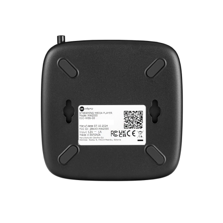 MAG555 IPTV Box Google TV™ 4K HDR – Streaming Device by Infomir