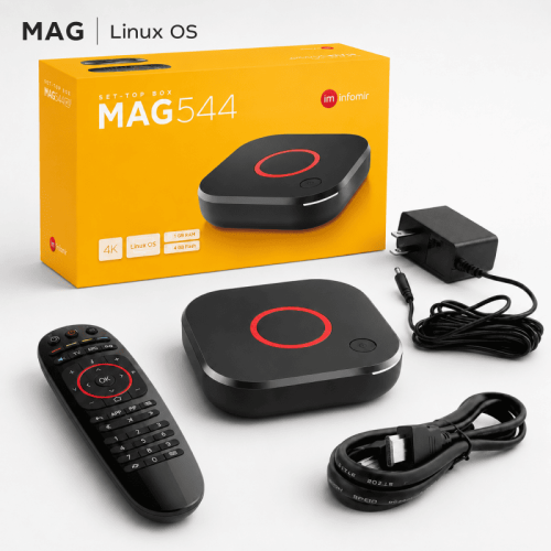 MAG544 IPTV Box – Linux Set-Top Box with 4K & HEVC