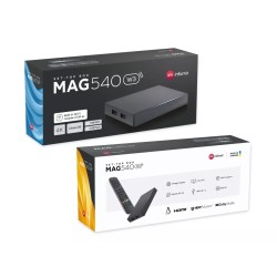 MAG540w3 — Linux IPTV Set-Top Box with Built-in Wi-Fi for Stable Streaming