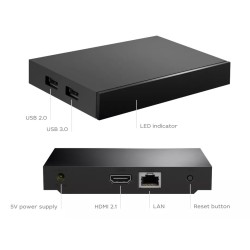 MAG540w3 — Linux IPTV Set-Top Box with Built-in Wi-Fi for Stable Streaming