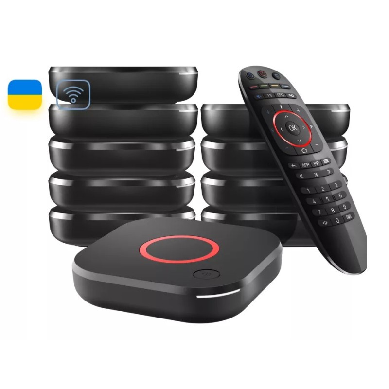 MAG544w3 x10 Pack – 4K Linux IPTV Set-Top Boxes with Wi-Fi