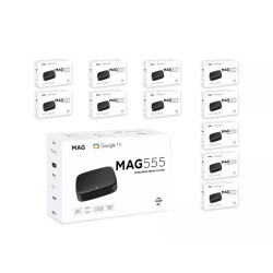 MAG555 x12 Pack – 4K Android TV IPTV Boxes Wholesale