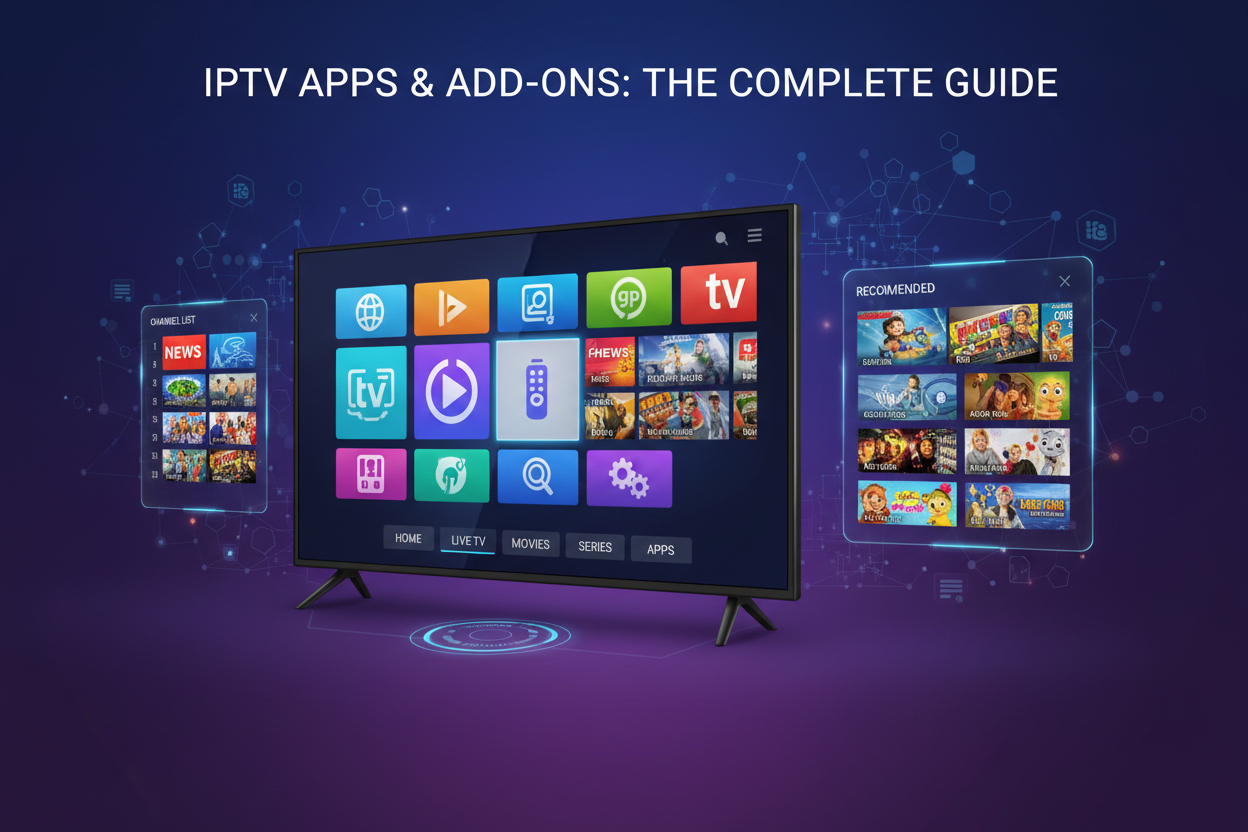 Exploring IPTV Apps and Add-Ons: A Comprehensive Guide for End Users