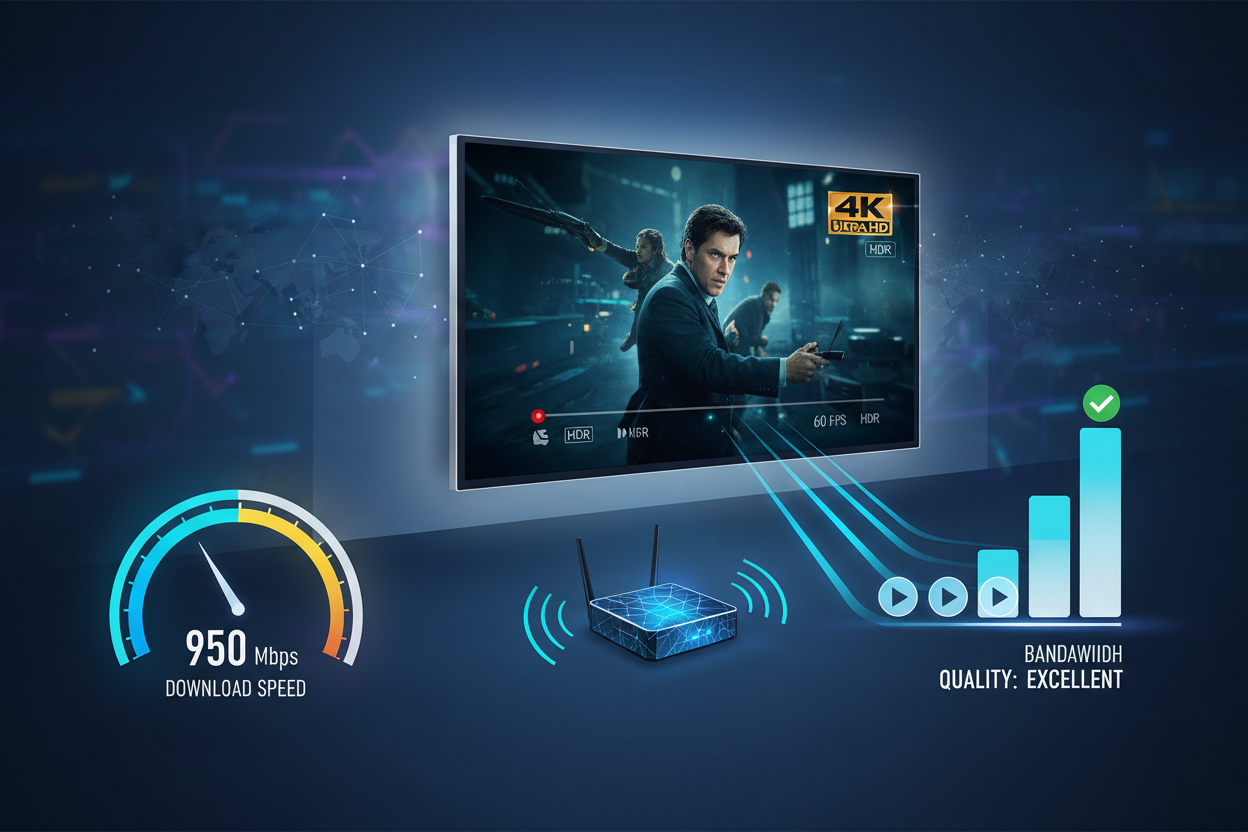 Can Your Internet Connection Handle 4K IPTV? Speed Test Essentials