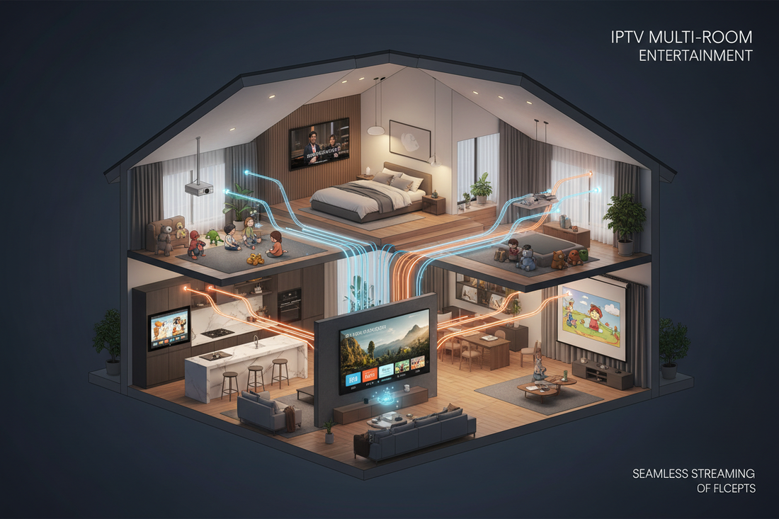 How to Set Up IPTV Multi-Room and Enjoy Your Favorite Channels in Every Room