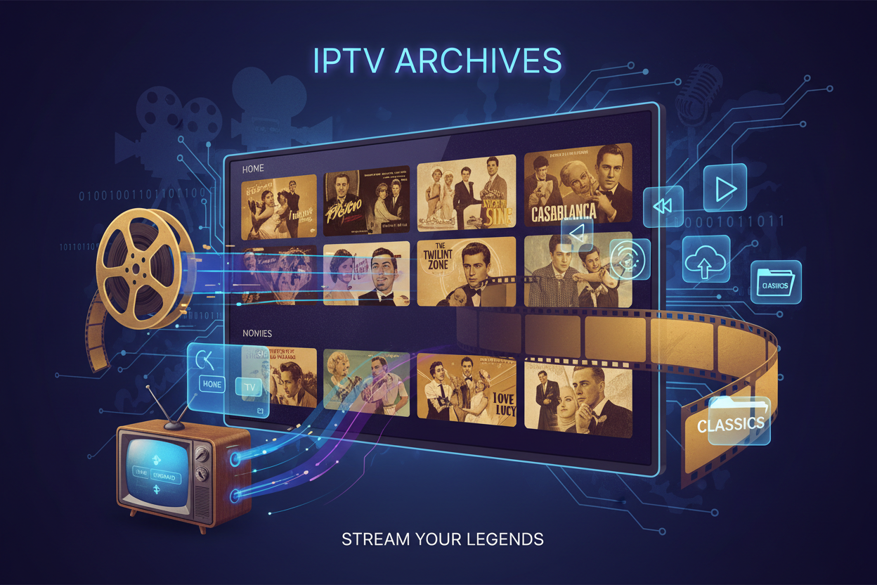 IPTV and Archives — How to Stream Old Series and Movies Anytime