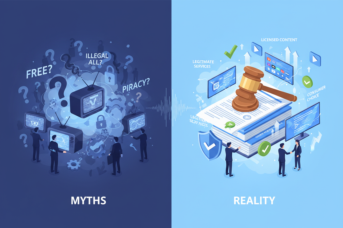 IPTV Legality — Separating Myths from Reality