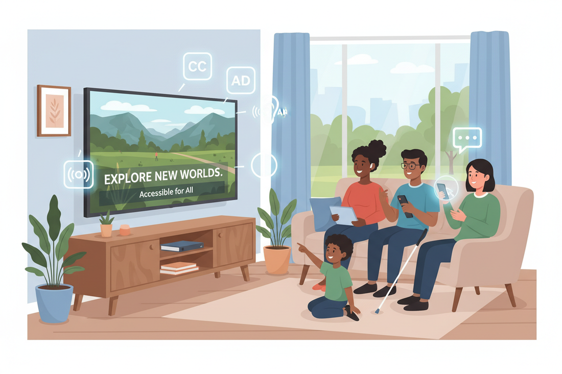 Making IPTV Accessible for Users with Hearing or Visual Impairments