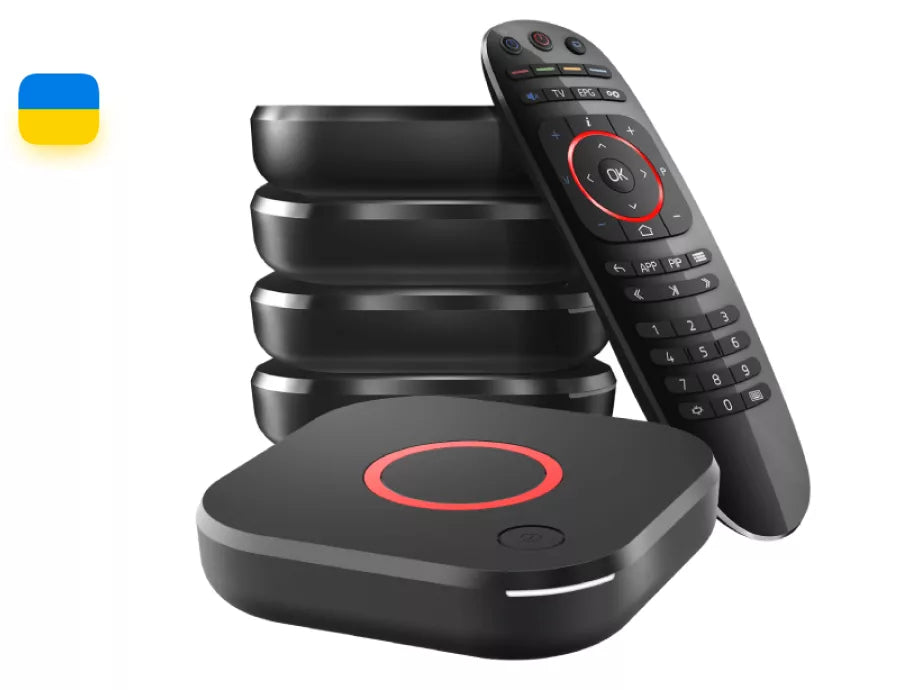 MAG544w3 Pack x5 | Infomir 4K Linux IPTV/OTT Player built-in Wi-Fi module