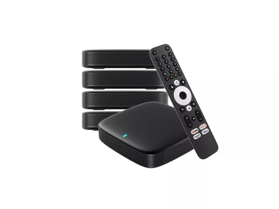 MAG555 pack x12 — 4K Google TV Streaming Box