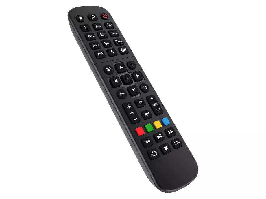 Multi-purpose Remote Control - comfortable everyday use and provides convenient control