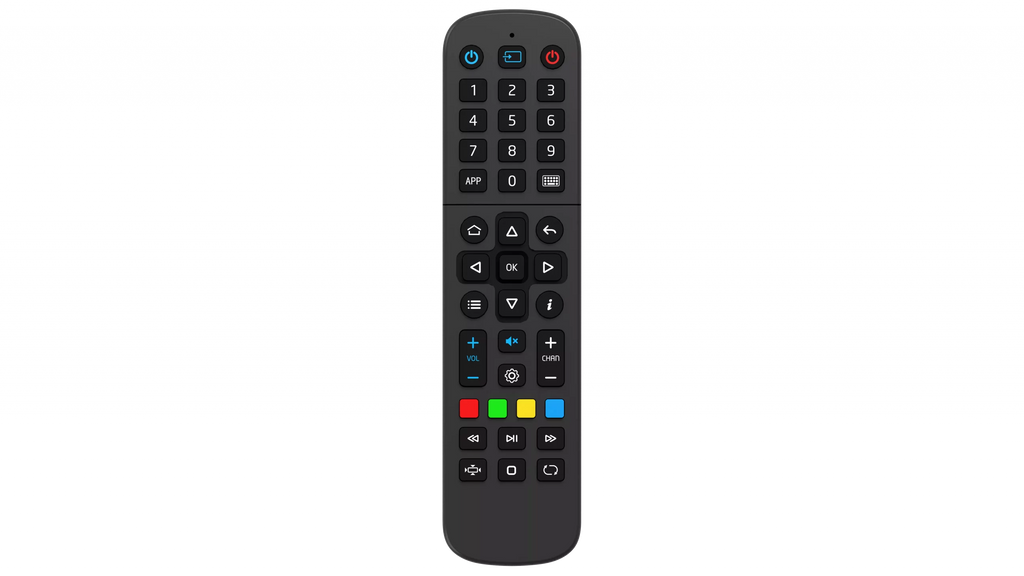 Original Replacement Remote Control Unit - for set-top boxes as well as other household devices