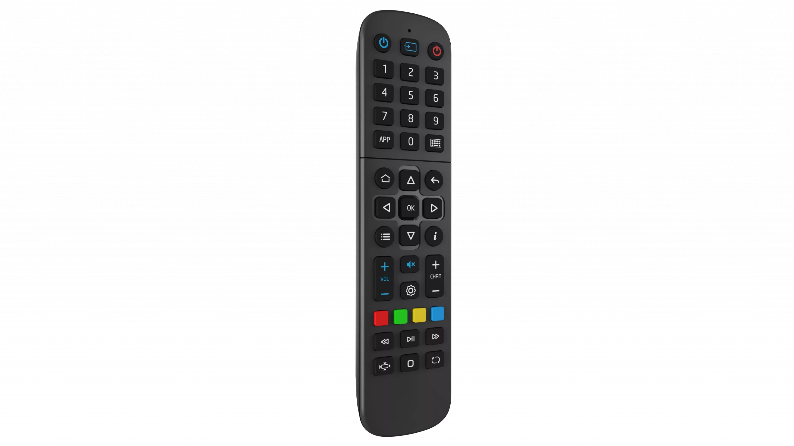 Original Replacement Remote Control Unit - for set-top boxes as well as other household devices